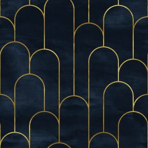 Papier Peint Motif Majestueux De Style Art Déco – Image 1