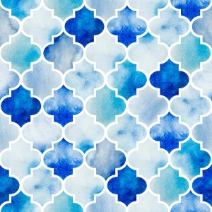 Papier Peint Ornements Marocains Peints – Image 1