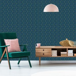 Papier Peint Motif Minimaliste Art Déco – Image 6