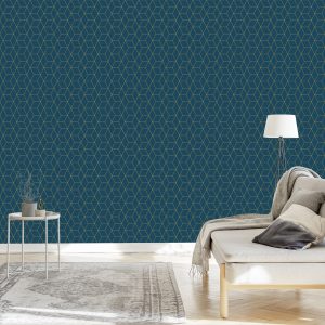 Papier Peint Motif Minimaliste Art Déco – Image 3