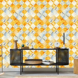 Papier Peint Mosaïque Géométrique Abstraite – Image 5