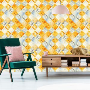 Papier Peint Mosaïque Géométrique Abstraite – Image 6