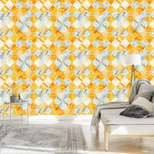 Papier Peint Mosaïque Géométrique Abstraite – Image 3