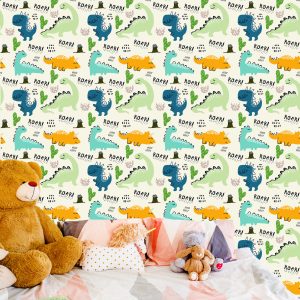 Papier Peint Dessiner Des Dinosaures – Image 6