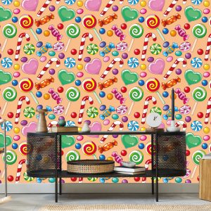 Papier Peint Bonbons Colorés – Image 5