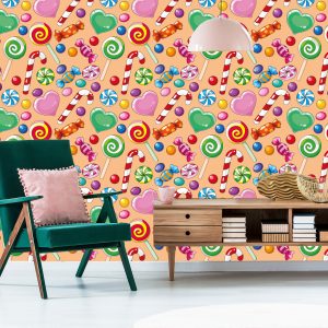 Papier Peint Bonbons Colorés – Image 6