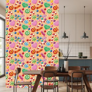 Papier Peint Bonbons Colorés – Image 4
