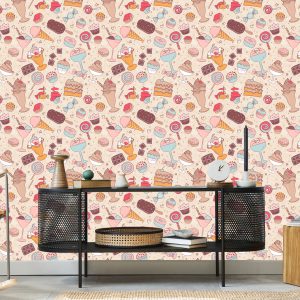 Papier Peint Bonbons Aux Couleurs Pastel – Image 5