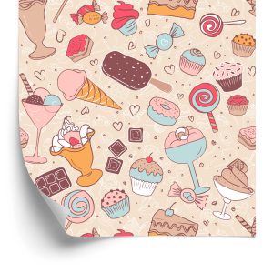Papier Peint Bonbons Aux Couleurs Pastel – Image 2