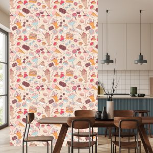 Papier Peint Bonbons Aux Couleurs Pastel – Image 4
