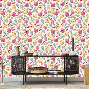 Papier Peint Bonbons Heureux – Image 5