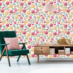 Papier Peint Bonbons Heureux – Image 6