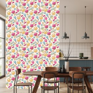 Papier Peint Bonbons Heureux – Image 4