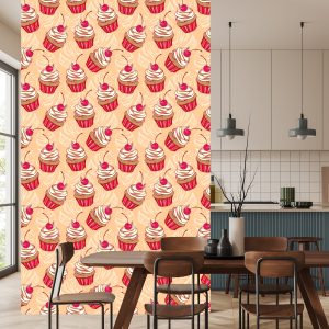 Papier Peint Muffins Aux Cerise – Image 4