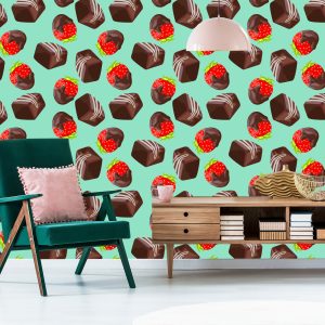 Papier Peint Fraises Au Chocolat – Image 6