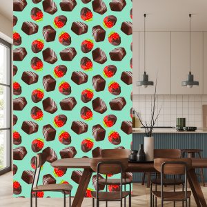 Papier Peint Fraises Au Chocolat – Image 4