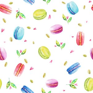 Papier Peint Biscuits Colorés – Image 1