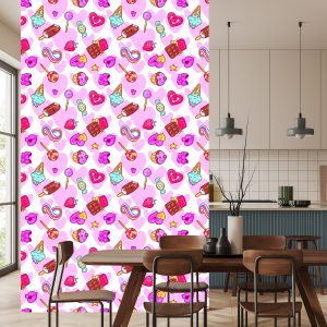 Papier Peint Bonbons Colorés Heureux – Image 4