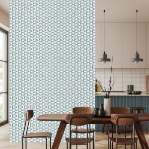 Papier Peint Cubes Gris - Effet 3D – Image 4