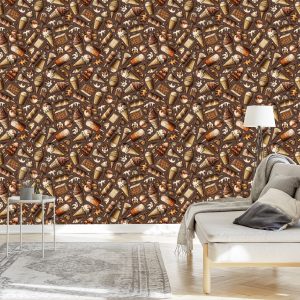 Papier Peint Bonbons Au Chocolat – Image 3