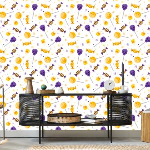 Papier Peint Bonbons Pour Halloween – Image 5