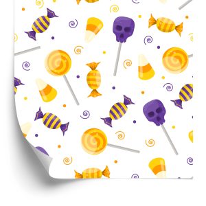 Papier Peint Bonbons Pour Halloween – Image 2