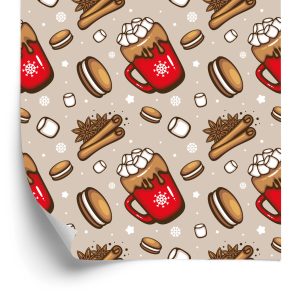 Papier Peint Bonbons De Noël – Image 2
