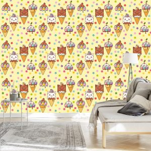 Papier Peint Glace Du Chat – Image 3