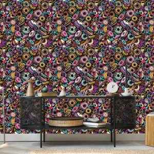 Papier Peint Beignets De Style Graffiti – Image 5