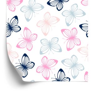 Papier Peint Pour Les Enfants - Papillons Colorés – Image 2