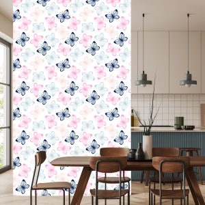 Papier Peint Pour Les Enfants - Papillons Colorés – Image 4