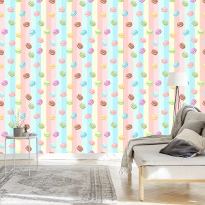 Papier Peint Biscuits Aux Couleurs Pastel – Image 3