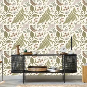 Papier Peint Plantes De Champ Dans Un Style Rétro – Image 5