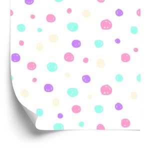 Papier Peint Pour Les Enfants - Pastel Dots – Image 2