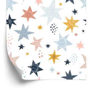 Papier Peint Des Étoiles Et Des Points – Image 2