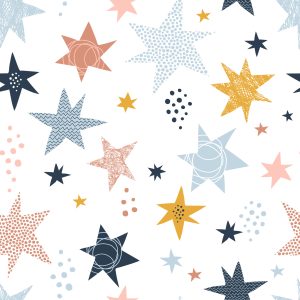 Papier Peint Des Étoiles Et Des Points – Image 1