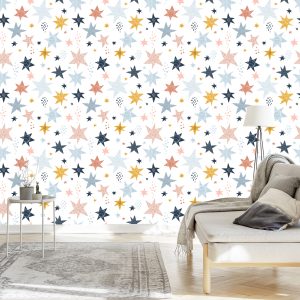 Papier Peint Des Étoiles Et Des Points – Image 3