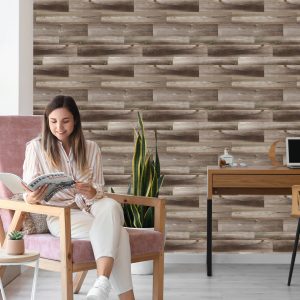Papier Peint Modèle De Planches De Bois Modernes – Image 7