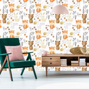 Papier Peint Animaux Aquarelles – Image 6