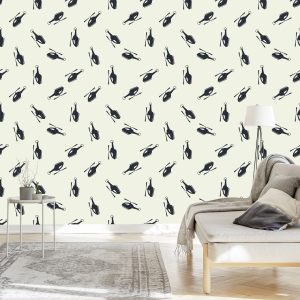 Papier Peint Hélicoptères Minimalistes – Image 3