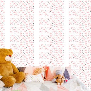 Papier Peint Pour Les Enfants - Éléphants Et Coeurs – Image 6