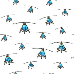 Papier Peint Hélicoptères De Combat – Image 1