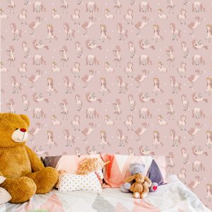 Papier Peint Pour Les Enfants - Licornes Mignonnes – Image 6