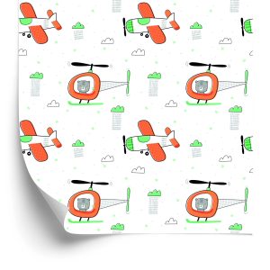 Papier Peint Ours En Peluche Dans Les Hélicoptères – Image 2