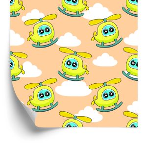 Papier Peint Beaux Hélicoptères De Conte De Fées – Image 2