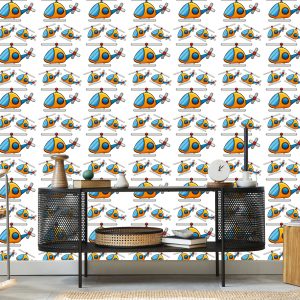 Papier Peint Hélicoptères Jouets De Conte De Fées – Image 5