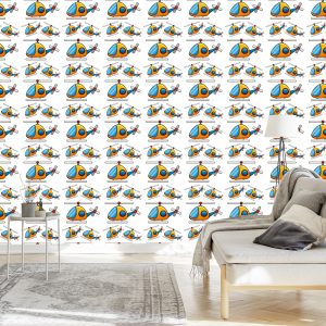 Papier Peint Hélicoptères Jouets De Conte De Fées – Image 3