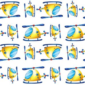 Papier Peint Hélicoptères Dans Les Étoiles – Image 1