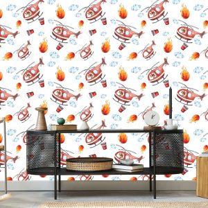 Papier Peint Service D'incendie Coloré De Conte De Fées – Image 5