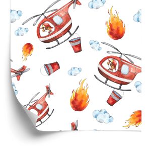 Papier Peint Service D'incendie Coloré De Conte De Fées – Image 2